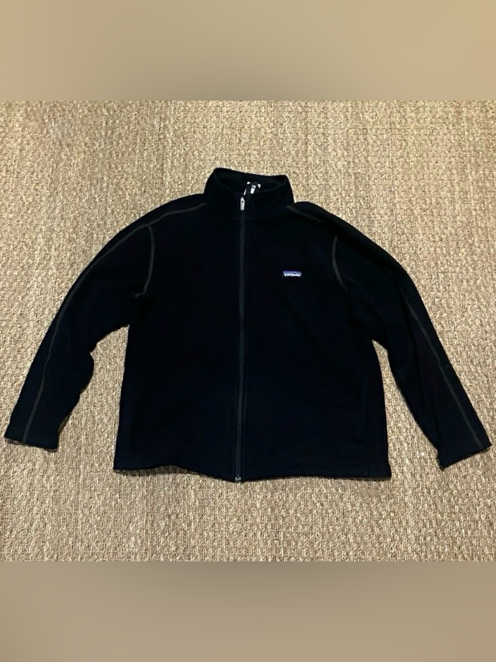 Patagonia Men’s Full-Zip Fleece Jacket - Black